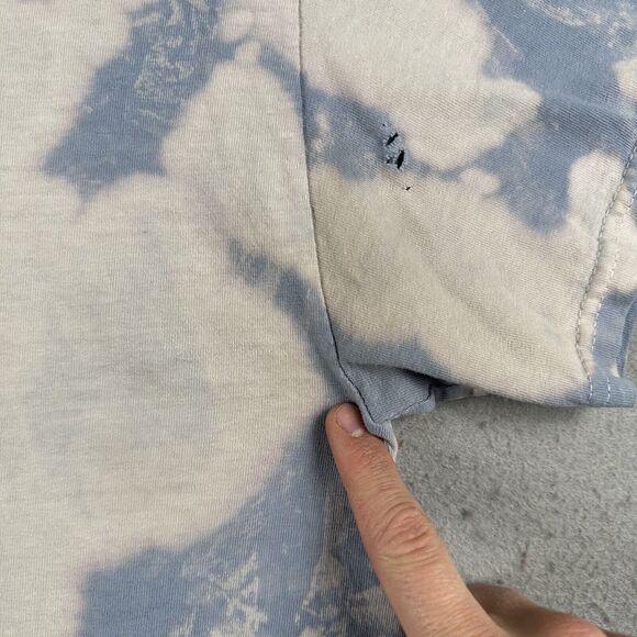 Astroworld Tour Shirt Men’s Small Blue Tie Died Travis Scott Wish You Were Here‎ - Picture 6 of 16